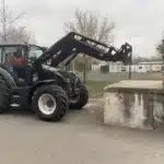tracteur chargeur frontal mfr saint romain de popey manipula